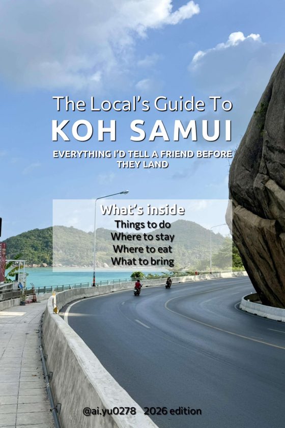 Cover of The Local's Guide To Koh Samui