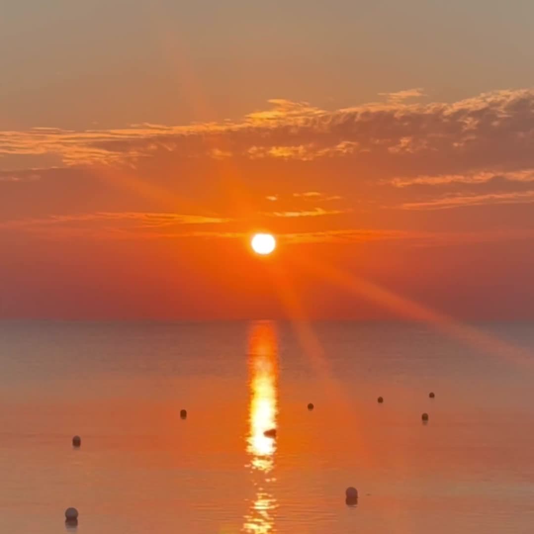 Sunrise over the sea, Koh Samui